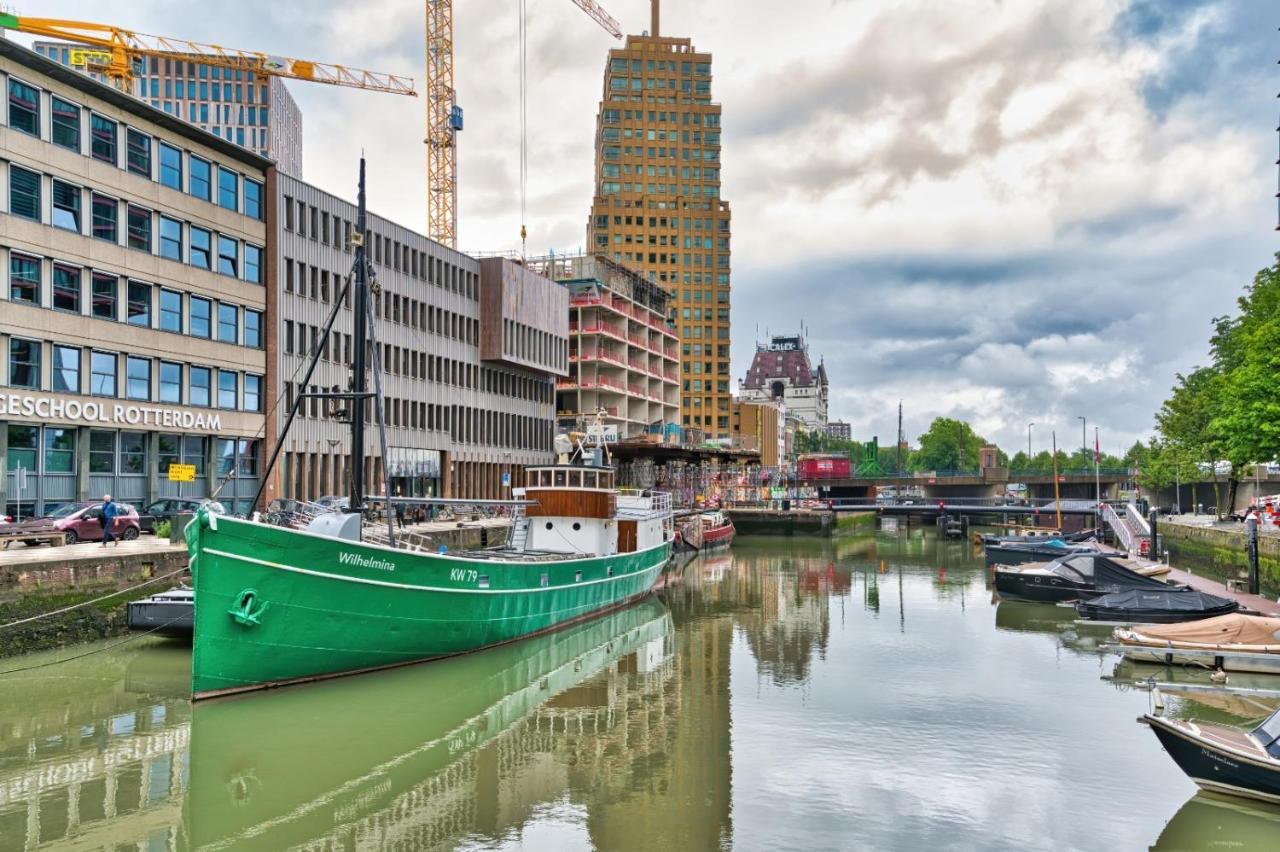 Boathotel Rotterdam Wilhelmina Esterno foto